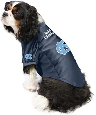 Show full view: Littlearth NCAA Stretch Dog & Cat Jersey, North Carolina Tar Heels, Small slide 3 of 8