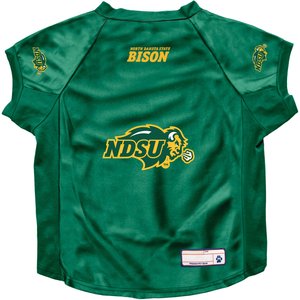 Littlearth NCAA Stretch Dog & Cat Jersey, North Dakota State Bison, Big Dog