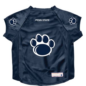 Littlearth NCAA Stretch Dog & Cat Jersey, Penn State Nittany Lions, Big Dog