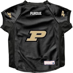 Littlearth NCAA Stretch Dog & Cat Jersey, Purdue Boilermakers, Big Dog