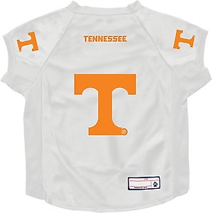 Littlearth NCAA Stretch Dog & Cat Jersey, Tennessee Volunteers, Big Dog