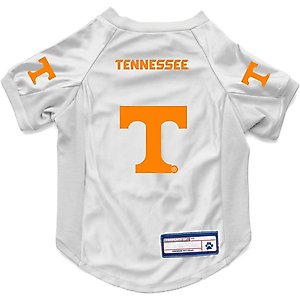 Littlearth NCAA Stretch Dog & Cat Jersey, Tennessee Volunteers, Small