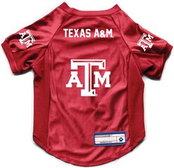 Littlearth NCAA Stretch Dog & Cat Jersey, Texas A&M Aggies, X-Small