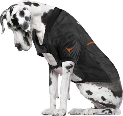 Show full view: Littlearth NCAA Stretch Dog & Cat Jersey, Texas Longhorns, Big Dog slide 3 of 6