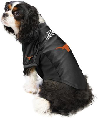 Show full view: Littlearth NCAA Stretch Dog & Cat Jersey, Texas Longhorns, Medium slide 4 of 9