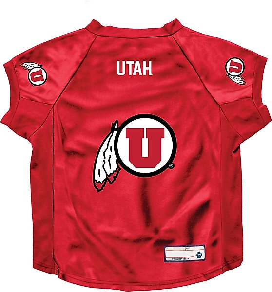 Show full view: Littlearth NCAA Stretch Dog & Cat Jersey, Utah Utes, Big slide 1 of 6