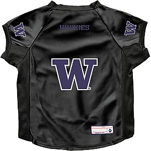 Littlearth NCAA Stretch Dog & Cat Jersey, Washington Huskies, Big Dog