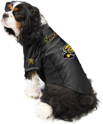 Show full view: Littlearth NCAA Stretch Dog & Cat Jersey, Wichita State Shockers, Small slide 4 of 7