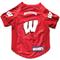 Show in main carousel: Littlearth NCAA Stretch Dog & Cat Jersey, Wisconsin Badgers, Large slide 1 of 8