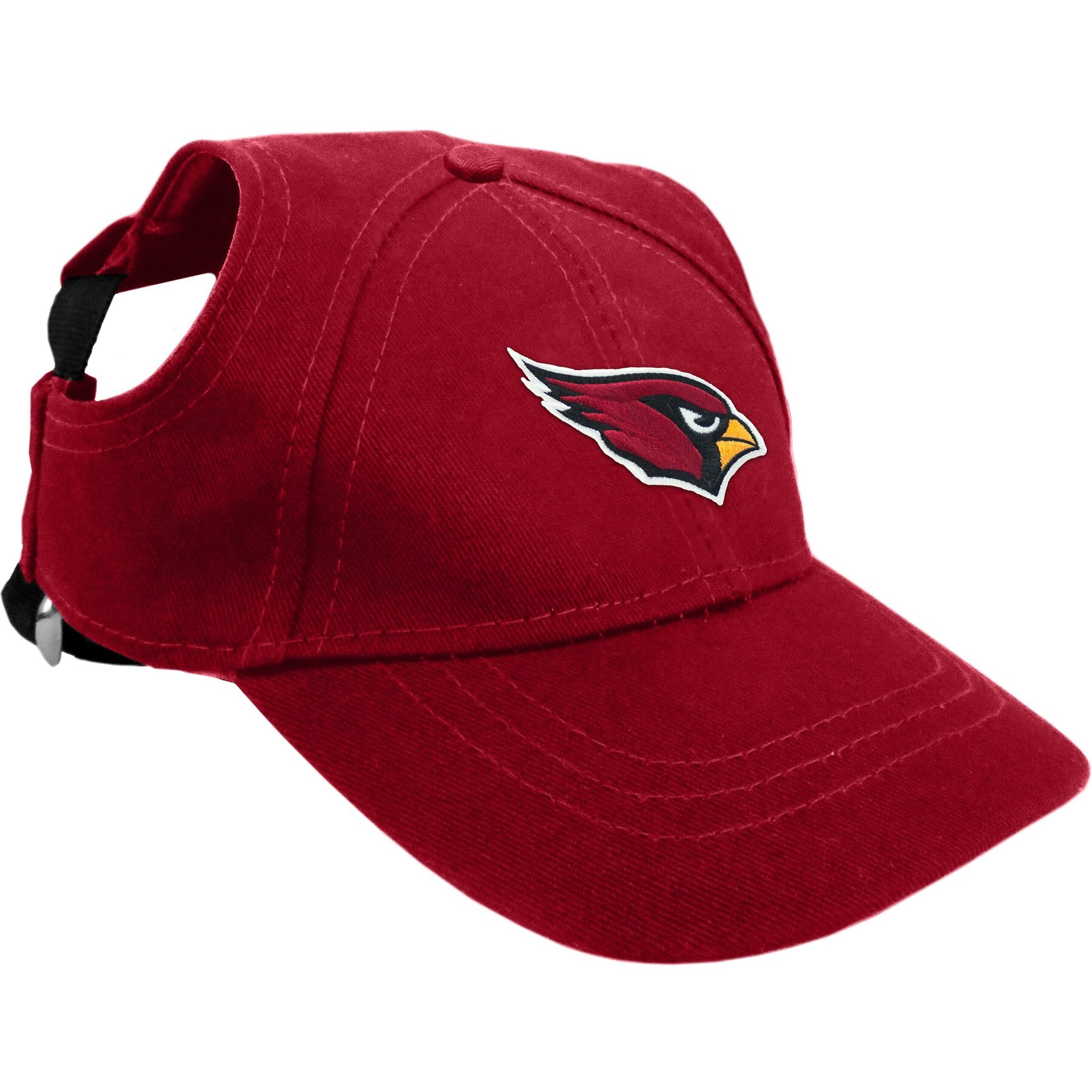 Littlearth NFL Dog & Cat Baseball Hat, Arizona Cardinals, X-Large