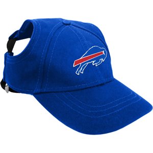Littlearth NFL Dog & Cat Baseball Hat, Buffalo Bills, Large