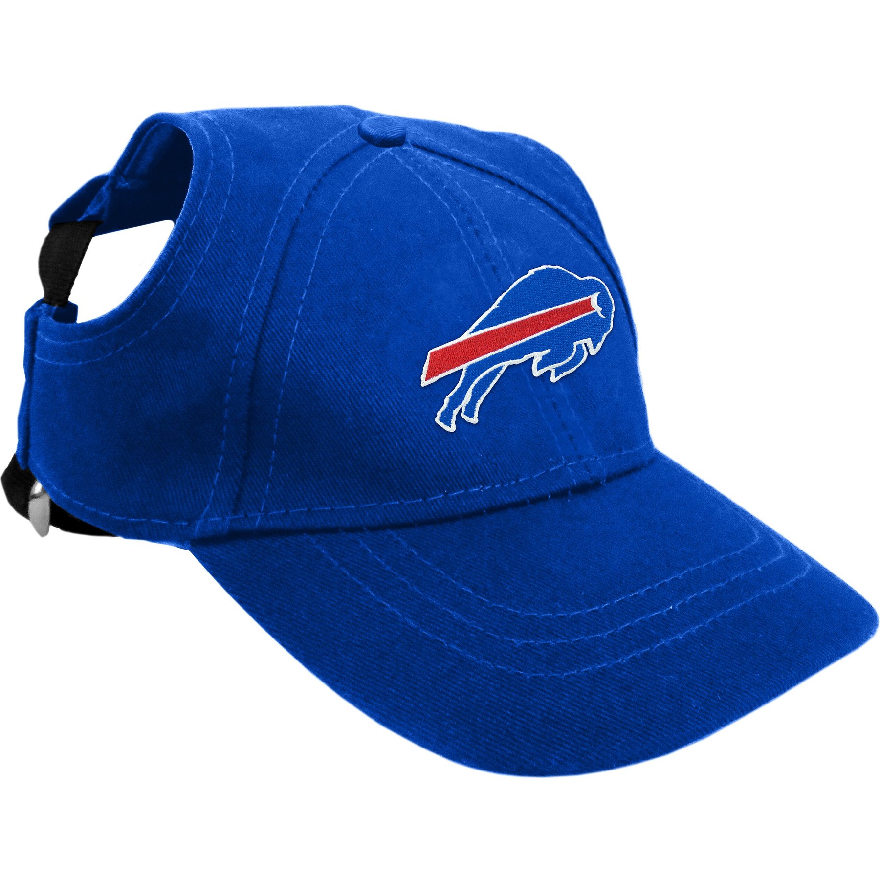 Littlearth NFL Dog & Cat Baseball Hat, Buffalo Bills, X-Large