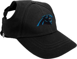 Littlearth NFL Dog & Cat Baseball Hat, Carolina Panthers, Large