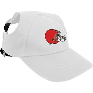 Littlearth NFL Dog & Cat Baseball Hat, Cleveland Browns, Small