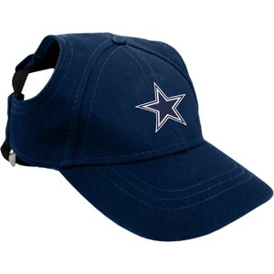 Littlearth NFL Dog & Cat Baseball Hat, Dallas Cowboys, Large