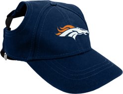 Littlearth NFL Dog & Cat Baseball Hat, Denver Broncos, Large