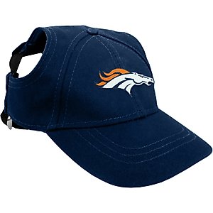 Littlearth NFL Dog & Cat Baseball Hat, Denver Broncos, X-Small