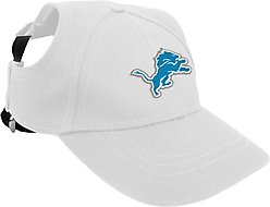 Littlearth NFL Dog & Cat Baseball Hat, Detroit Lions, Large