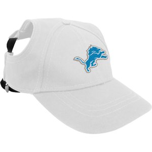 Littlearth NFL Dog & Cat Baseball Hat, Detroit Lions, Large