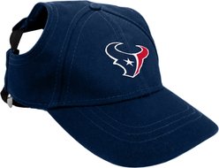 Littlearth NFL Dog & Cat Baseball Hat, Houston Texans, Small