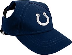 Littlearth NFL Dog & Cat Baseball Hat, Indianapolis Colts, Small