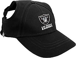 Littlearth NFL Dog & Cat Baseball Hat, Las Vegas Raiders, Large