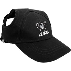 Littlearth NFL Dog & Cat Baseball Hat, Las Vegas Raiders, Medium