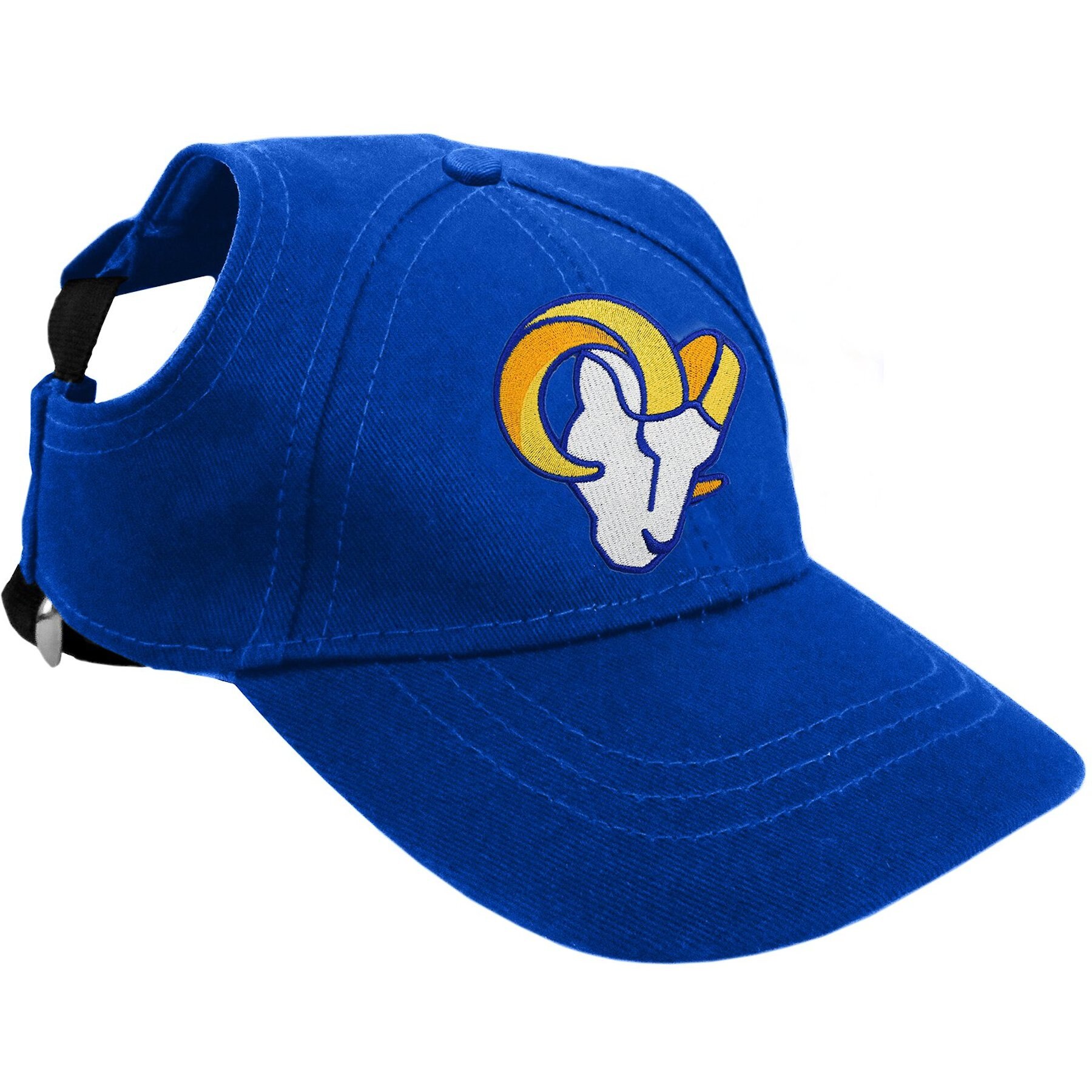 Littlearth NFL Dog & Cat Baseball Hat, Los Angeles Rams, Small