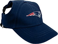 Littlearth NFL Dog & Cat Baseball Hat, New England Patriots, Medium