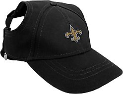 Littlearth NFL Dog & Cat Baseball Hat, New Orleans Saints, Medium