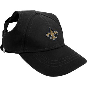 Littlearth NFL Dog & Cat Baseball Hat, New Orleans Saints, X-Large