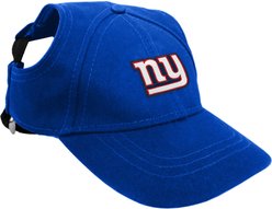 Littlearth NFL Dog & Cat Baseball Hat, New York Giants, Small