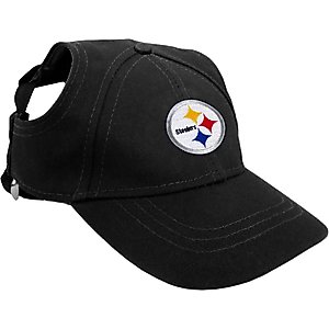 Littlearth NFL Dog & Cat Baseball Hat, Pittsburgh Steelers, Small