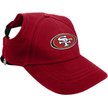 Show in main carousel: Littlearth NFL Dog & Cat Baseball Hat, San Francisco 49ers, Large slide 1 of 3