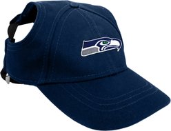 Littlearth NFL Dog & Cat Baseball Hat, Seattle Seahawks, Large