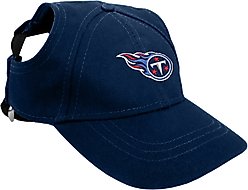 Littlearth NFL Dog & Cat Baseball Hat, Tennessee Titans, Small