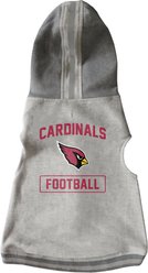 Littlearth NFL Dog & Cat Hooded Crewneck Sweater, Arizona Cardinals, Teacup