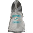 Show in main carousel: Littlearth NFL Dog & Cat Hooded Crewneck Sweater, Miami Dolphins, X-Small slide 1 of 3