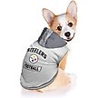 Show in main carousel: Littlearth NFL Dog & Cat Hooded Crewneck Sweater, Pittsburgh Steelers, Small slide 3 of 6