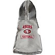 Show in main carousel: Littlearth NFL Dog & Cat Hooded Crewneck Sweater, San Francisco 49ers, X-Small slide 1 of 3