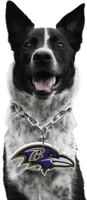 Show full view: Littlearth NFL Fan Chain for Dogs & Cats, Baltimore Ravens slide 1 of 6