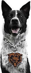 Littlearth NFL Fan Chain for Dogs & Cats, Chicago Bears