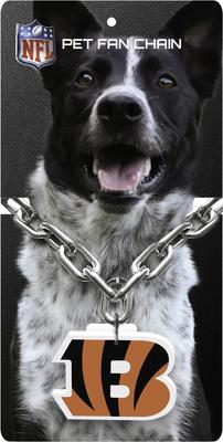 Show full view: Littlearth NFL Fan Chain for Dogs & Cats, Cincinnati Bengals slide 4 of 6