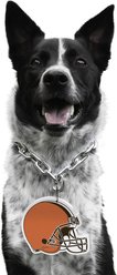 Littlearth NFL Fan Chain for Dogs & Cats, Cleveland Browns