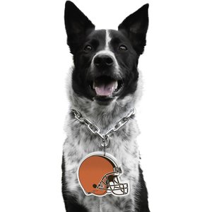 Littlearth NFL Fan Chain for Dogs & Cats, Cleveland Browns