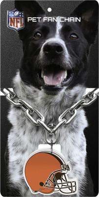 Show full view: Littlearth NFL Fan Chain for Dogs & Cats, Cleveland Browns slide 4 of 6