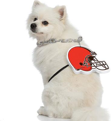 Show full view: Littlearth NFL Fan Chain for Dogs & Cats, Cleveland Browns slide 3 of 6