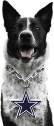 Littlearth NFL Fan Chain for Dogs & Cats, Dallas Cowboys