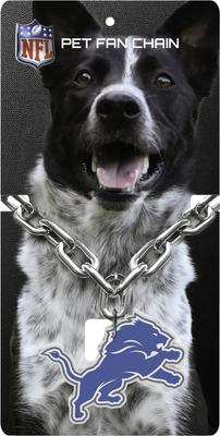 Show full view: Littlearth NFL Fan Chain for Dogs & Cats, Detroit Lions slide 4 of 6