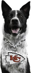 Littlearth NFL Fan Chain for Dogs & Cats, Kansas City Chiefs
